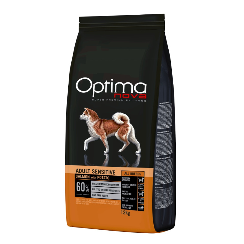 OPTIMAnova dog ADULT SENSITIVE 12 kg