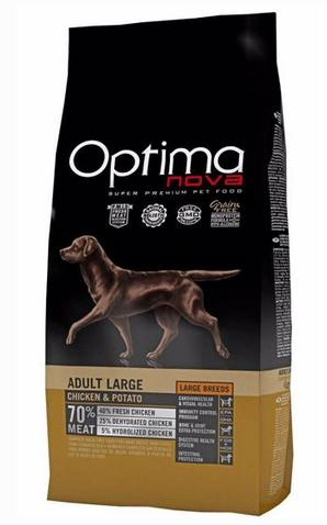 OPTIMAnova dog ADULT LARGE GRAIN FREE 12 kg