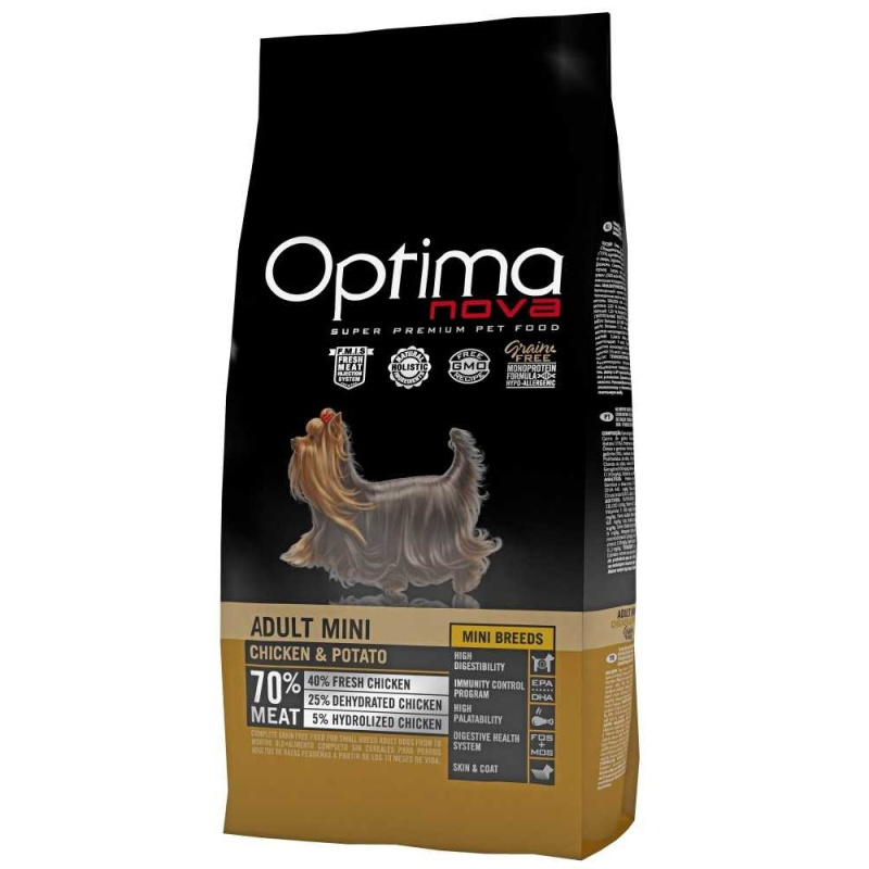 OPTIMAnova Dog Grain-free Adult Mini - 8kg