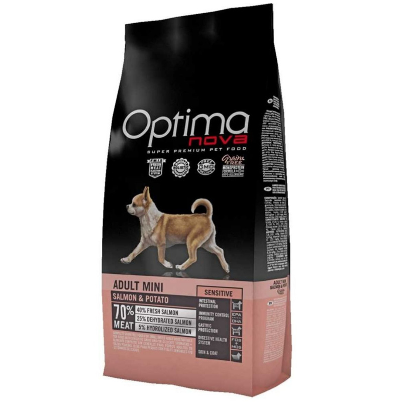 OPTIMAnova Dog Sensitive Adult Mini - 8kg