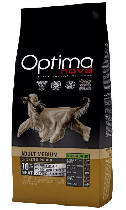 OPTIMAnova Dog Adult Medium Grain-free - 2kg