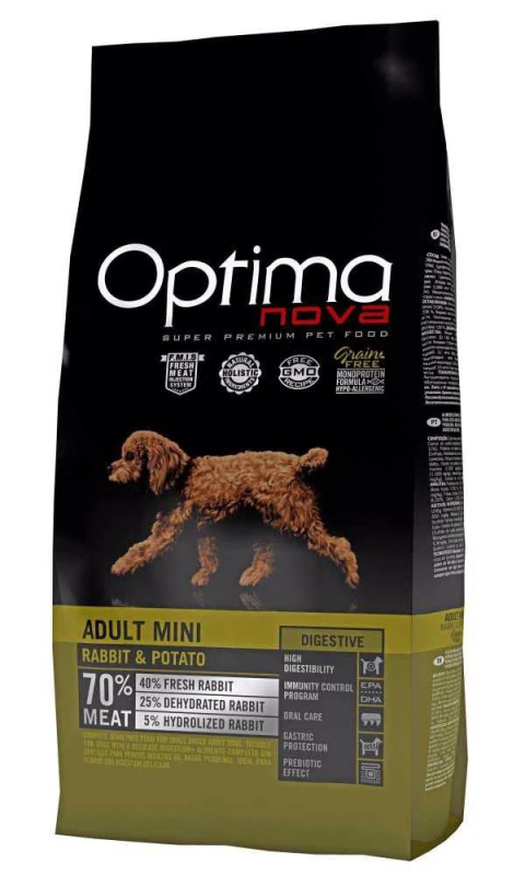 OPTIMAnova Dog Digestive Adult Mini - 2kg