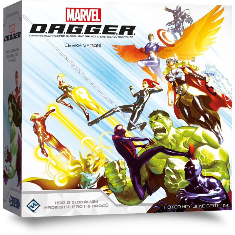 Marvel D.A.G.G.E.R. - strategická hra (české vydání) ADC Blackfire Entertainment s.r.o.