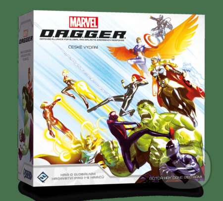 Marvel D.A.G.G.E.R. - strategická hra (české vydání) ADC Blackfire Entertainment s.r.o.