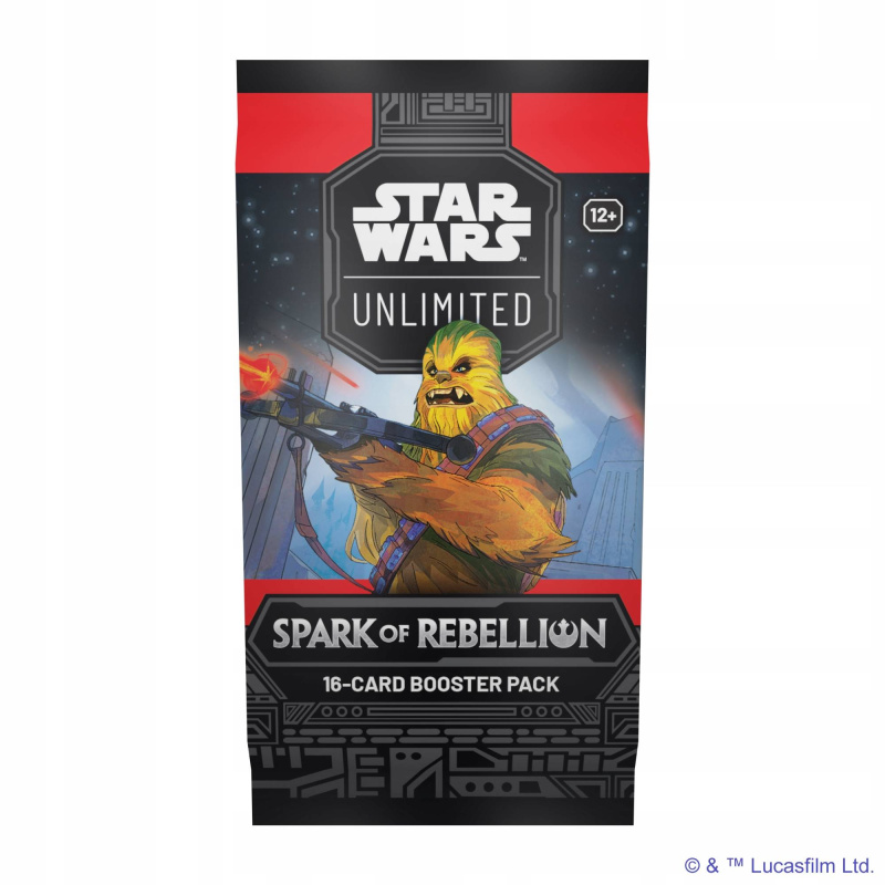 Star Wars Unlimited Spark of Rebellion Booster krabička