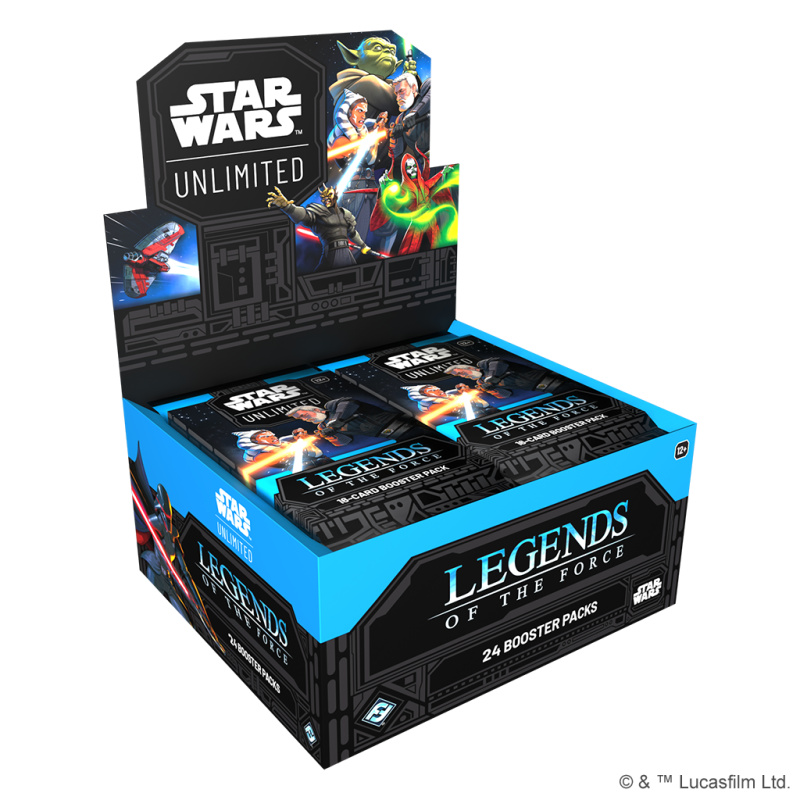 Star Wars: Unlimited 05 - Legends of the Force  - Booster Box
