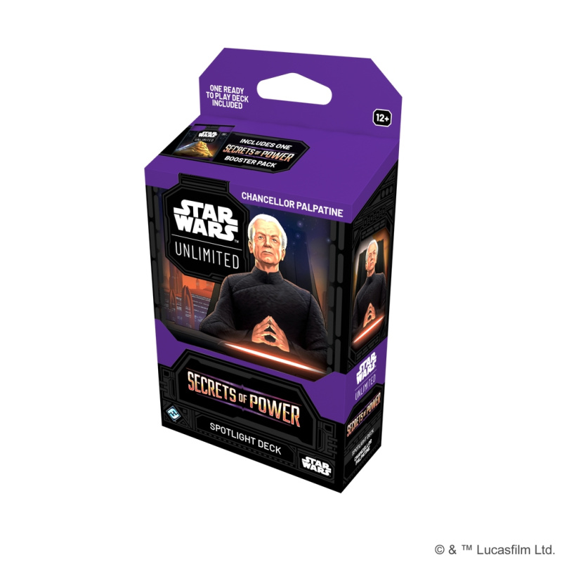 Star Wars: Unlimited TCG - Secrets of Power Spotlight Deck - Chancellor Palpatine