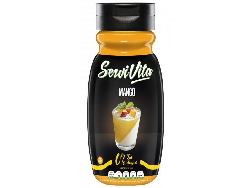 ServiVita Servivita, Lahodný nasládlý sirup s mangovou příchutí, 320 ml