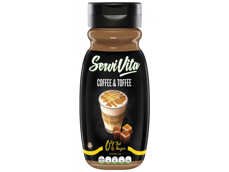 ServiVita Servivita, Lahodný sirup s příchutí kávy a karamelu, 320 ml