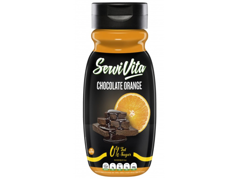 ServiVita Servivita, Lahodná omáčka s příchutí pomeranče a čokolády, 320 ml