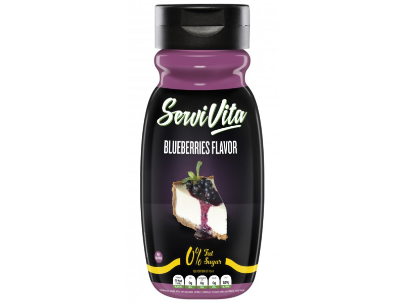 ServiVita Servivita, Lahodná omáčka s příchutí borůvky, 320 ml