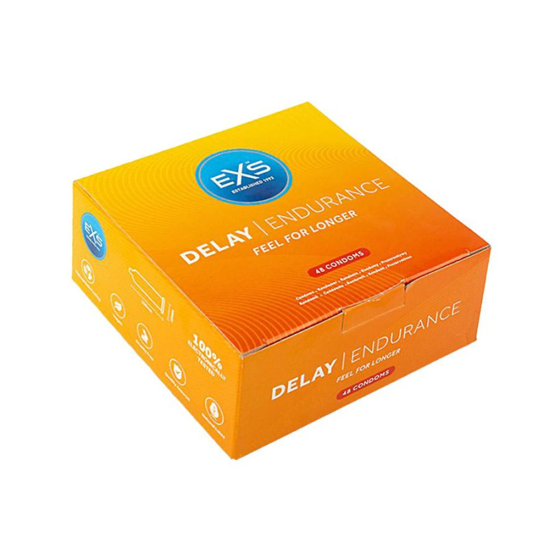 EXS Delay – tlumivé kondomy, 48 ks 48 ks