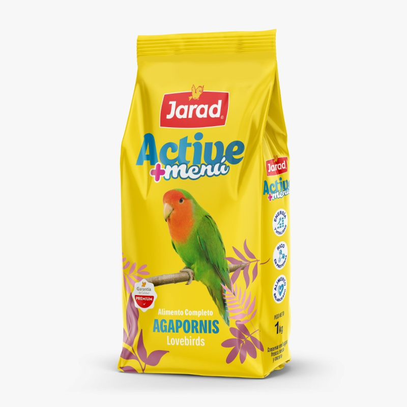 Jarad Active+ Střední Papoušek - 1kg