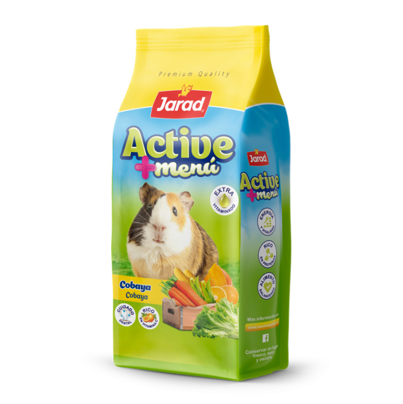 Jarad Active+ Morče Vláknina - 2kg + 1kg GRATIS