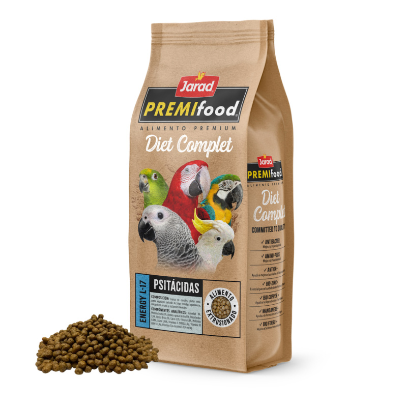 Jarad PREMIfood Papoušek Energy L17 - 700g