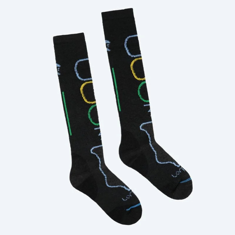 Třívrstvé dámské ponožky Lorpen Stmw 1157 Black 34 - 37