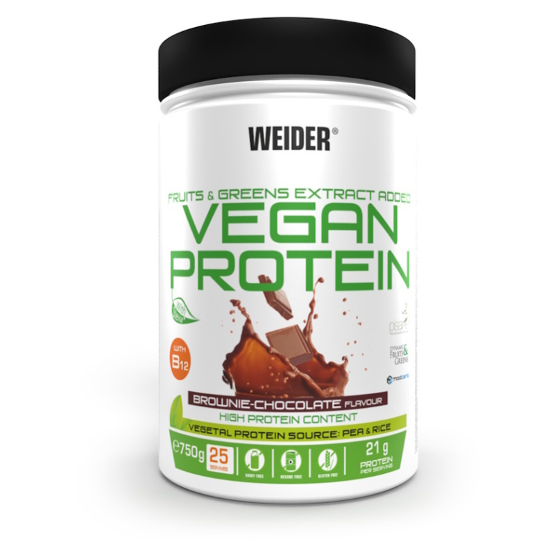 Weider Vegan Protein 750 g - čokoláda
