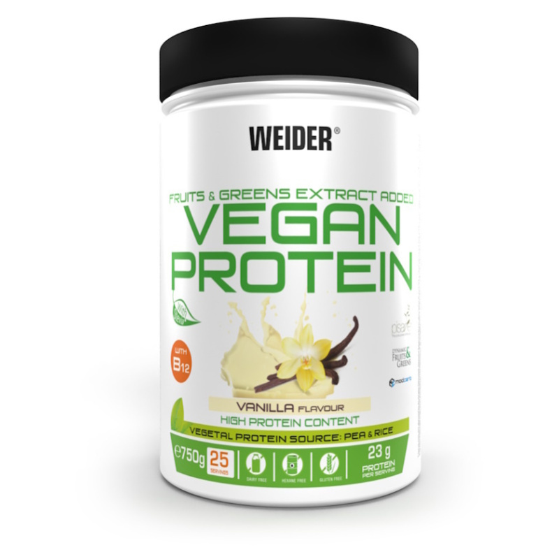Weider Vegan Protein 750 g - vanilka