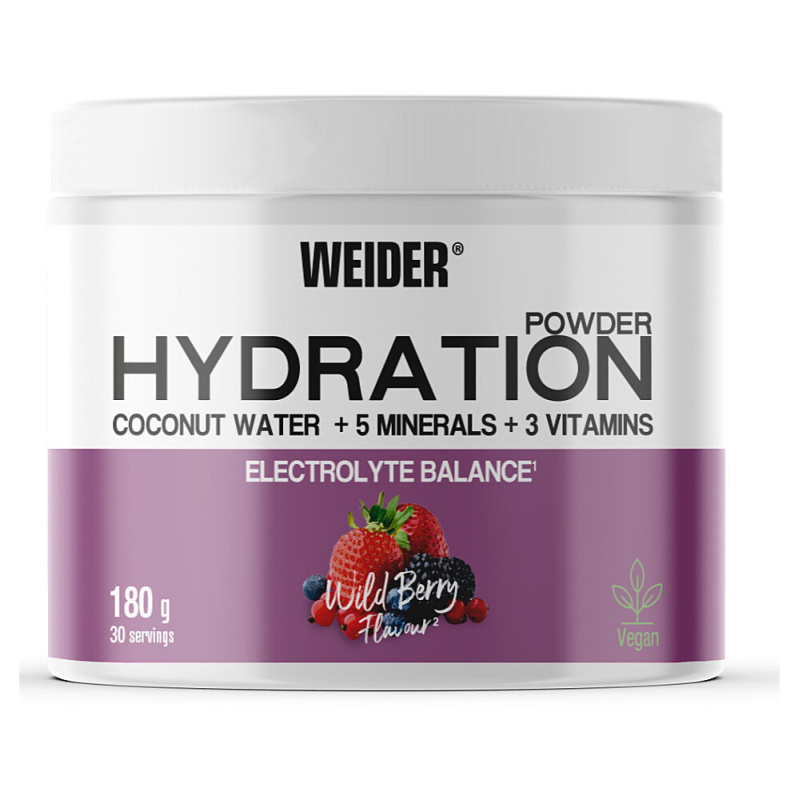 WEIDER Hydration powder divoké bubule 180 g