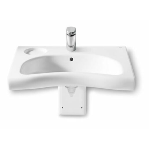 Roca Meridian bezbariérové umyvadlo 70x57 cm otvor pro baterii uprostřed a32724h000 7.3272.4.H00.0