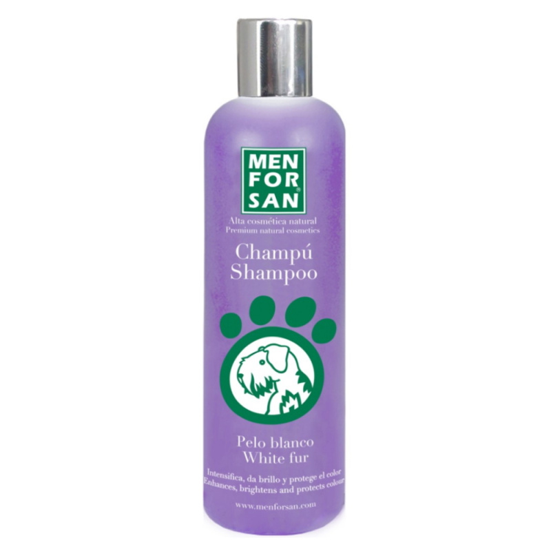 Menforsan Šampon Pro Zesvětlení Bílé Srsti Pro Psy - 300ml