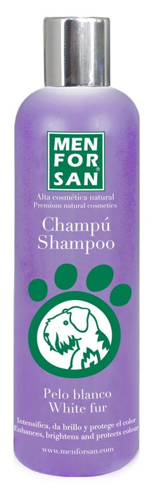 Menforsan Šampon Pro Zesvětlení Bílé Srsti Pro Psy - 300ml