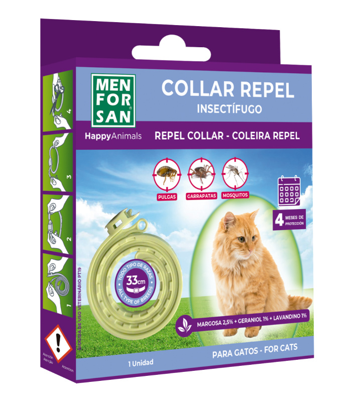 Menforsan Obojek proti klíšť/blechám antipar. kočka 1 ks