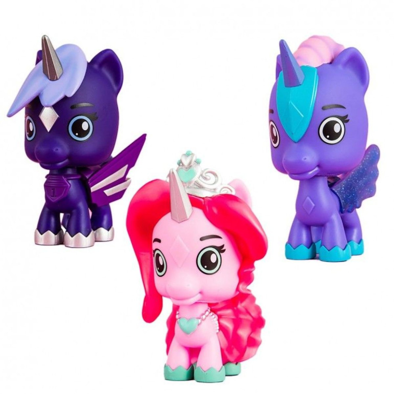 Crystalverse galaktický jednorožec – tvořicí sada s krystaly 11 cm