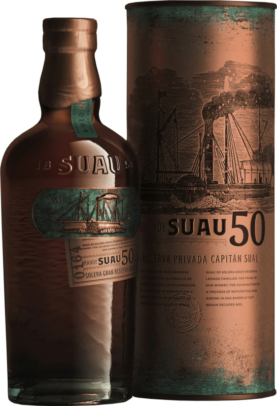 Suau Brandy 50 leté 37% 0,7l