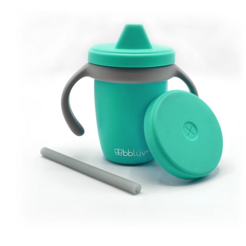 BBLÜV Sippy Küp tréninkový hrnek Aqua 240 ml