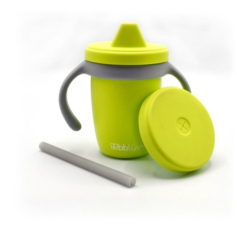BBLÜV Sippy Küp tréninkový hrnek Lime 4m+ 240 ml