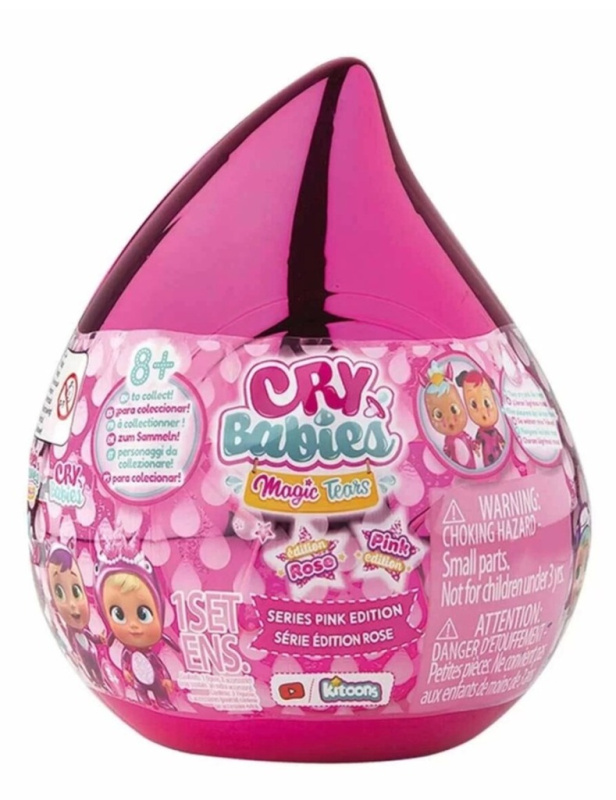 Magické slzy Růžová edice - panenka s domečkem a doplňky