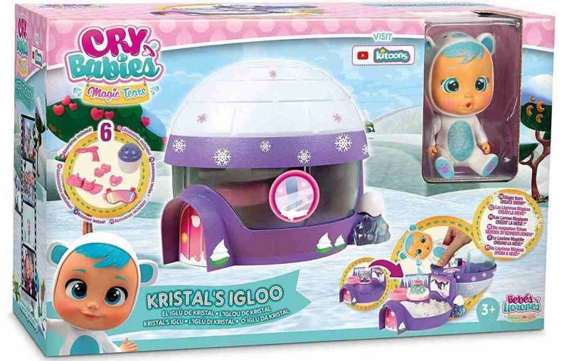 Cry babies iglú s panenkou kristal