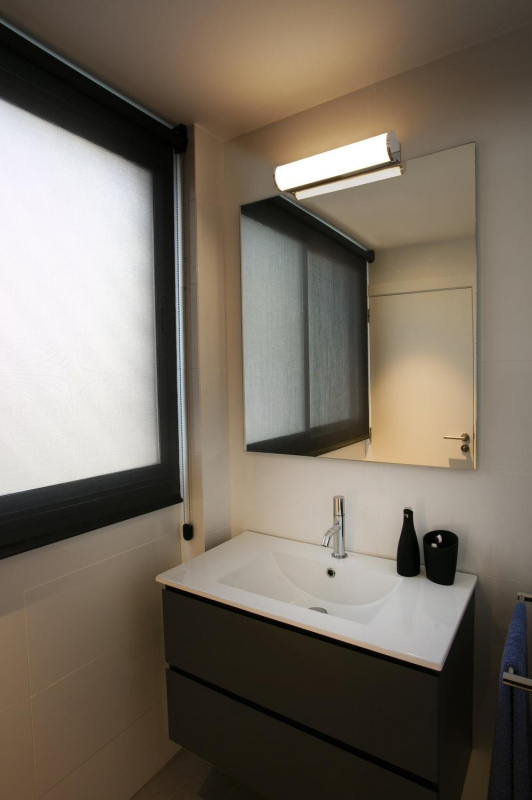 DANUBIO 395 nástěnná lampa, chrom, 12W - FARO