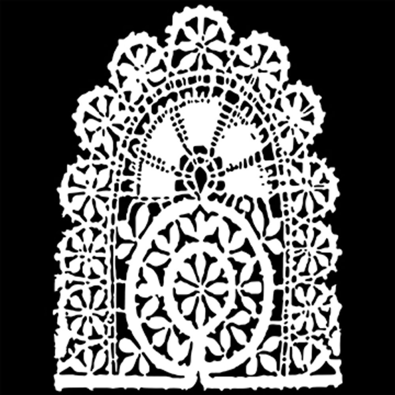 The Crafter´s Workshop Šablona TCW - Tatting - VYBERTE VELIKOST - Šablona TCW 12"x12" (30,5x30,5 cm) - Tatting