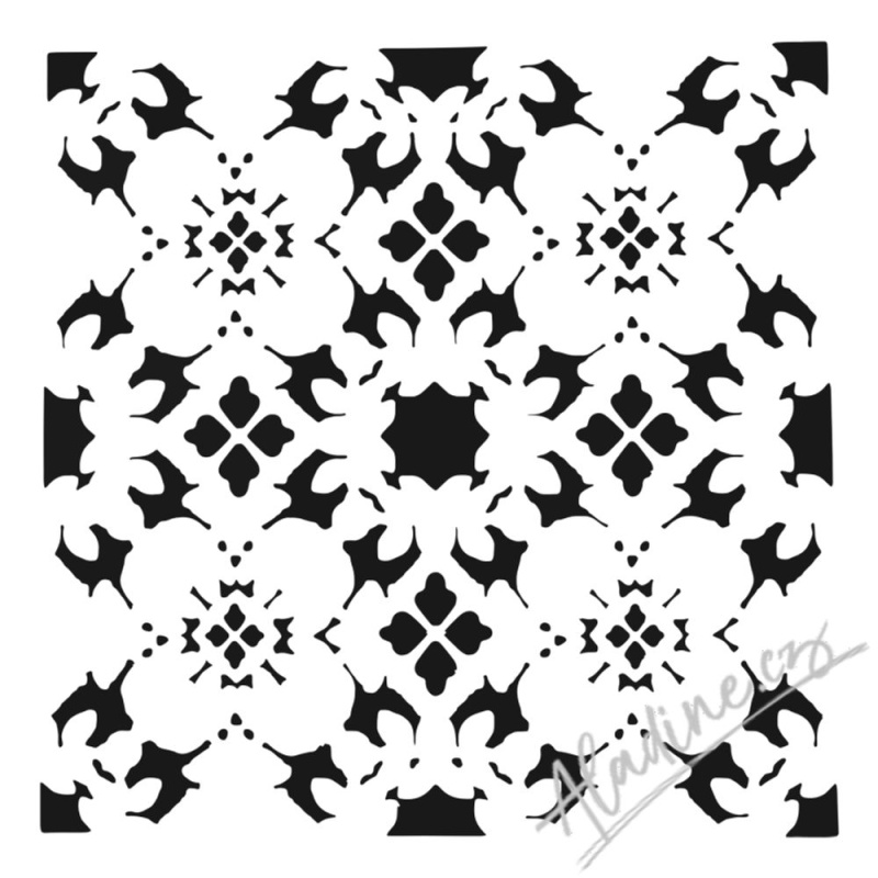 The Crafter´s Workshop Šablona TCW 12"x12" (30,5x30,5 cm) - Poppy Grid
