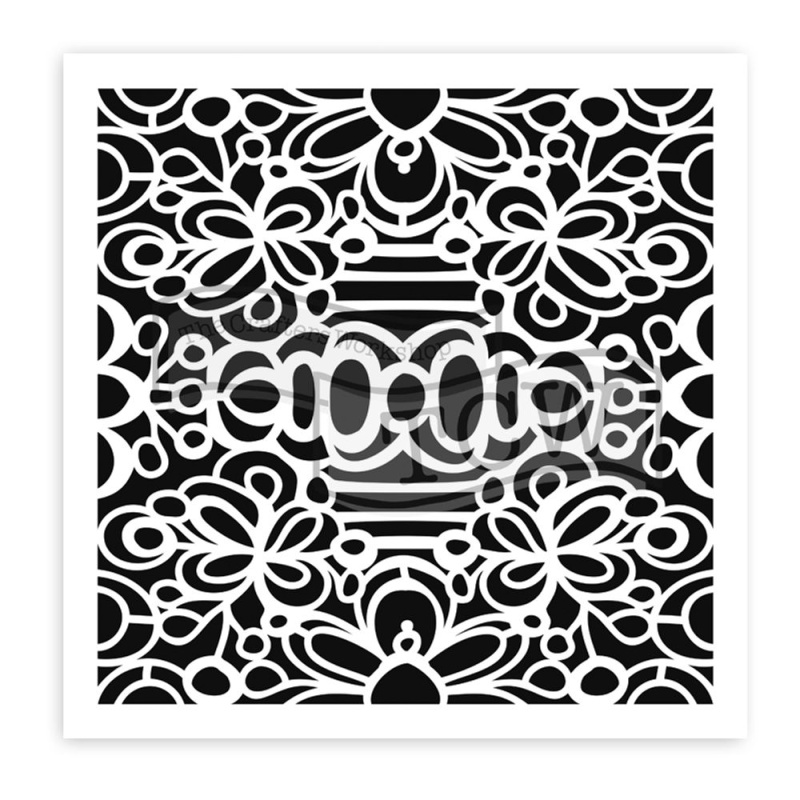 Šablona TCW 12aquot;x12aquot; (30,5x30,5 cm) - Secret Garden Aladine