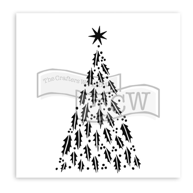 Šablona TCW 12aquot;x12aquot; (30,5x30,5 cm) - Happy Holly Tree Aladine