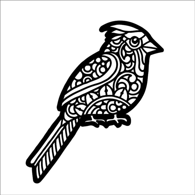 The Crafter´s Workshop Šablona TCW - Cardinal - VYBERTE VELIKOST - Šablona TCW 12"x12" (30,5x30,5 cm) - Cardinal