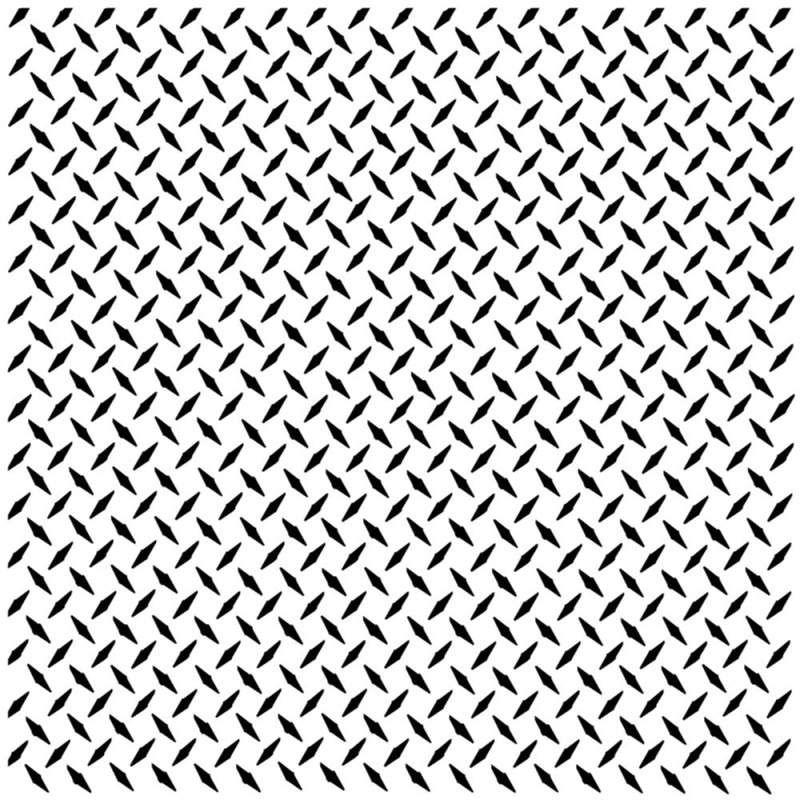 Šablona TCW 6aquot;x6aquot; (15,2x15,2 cm) - Diamond Plate Aladine