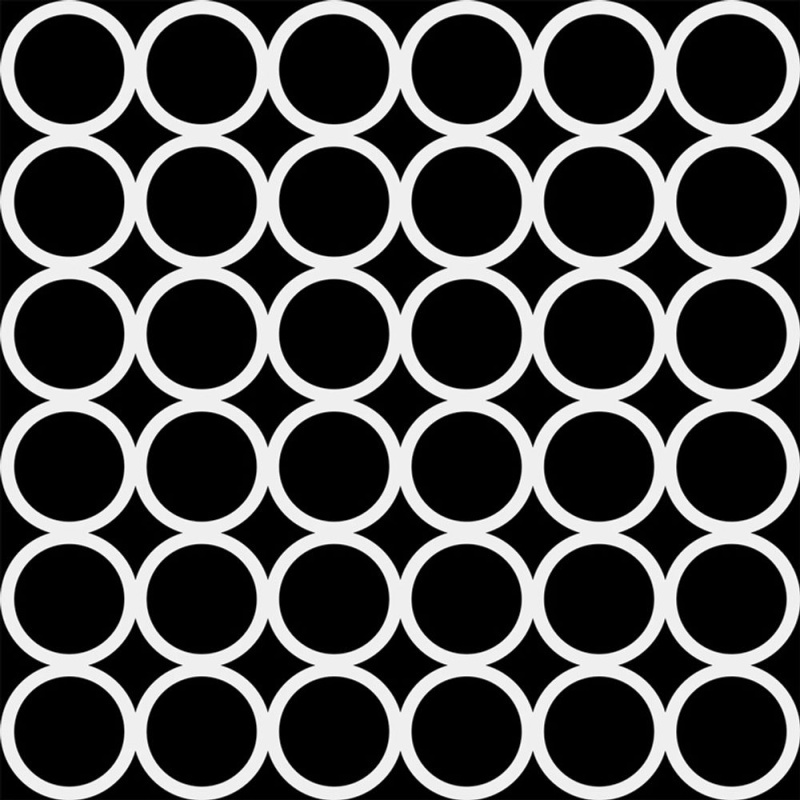 The Crafter´s Workshop Šablona TCW - Grid of Rings - VYBERTE VELIKOST - Šablona TCW 6"x6" (15,2x15,2 cm) - Grid of Rings