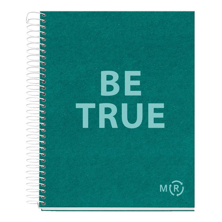 Blok Be Eco A5 linkovaný - Emerald