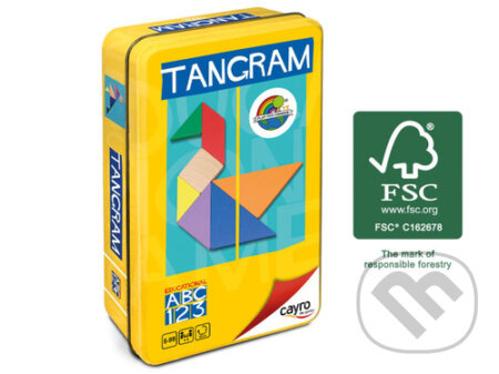 Tangram Metal Box (FSC) - hra z kategorie Domino, hlavolamy