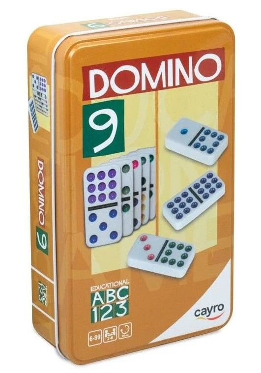 Domino Double 9 Color - hra z kategorie Domino, hlavolamy