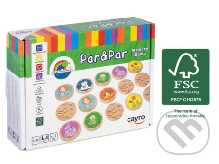 Par & Par Memory (FSC dřevo) - hra z kategorie Karty, pexeso