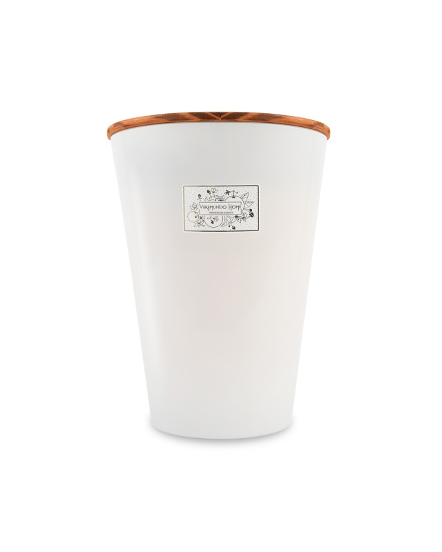 VEREMUNDO HOME Vonná svíčka Paris Orange Blossom, 3,45 kg, bílá 16218