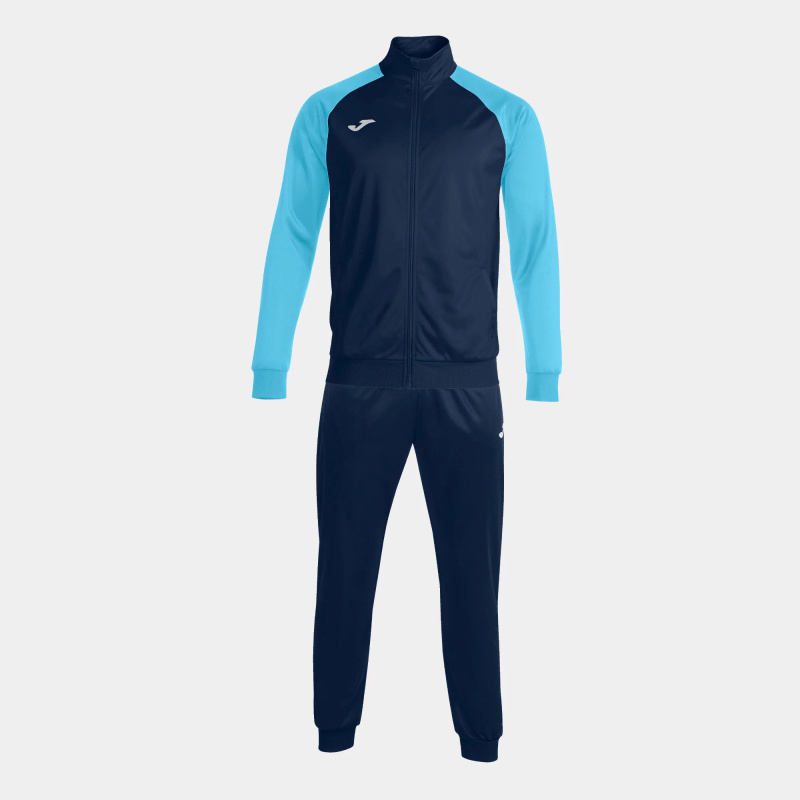 Pánská/chlapecká tepláková souprava Joma Academy IV Tracksuit Navy Fluor Turquoise Velikost: XXS