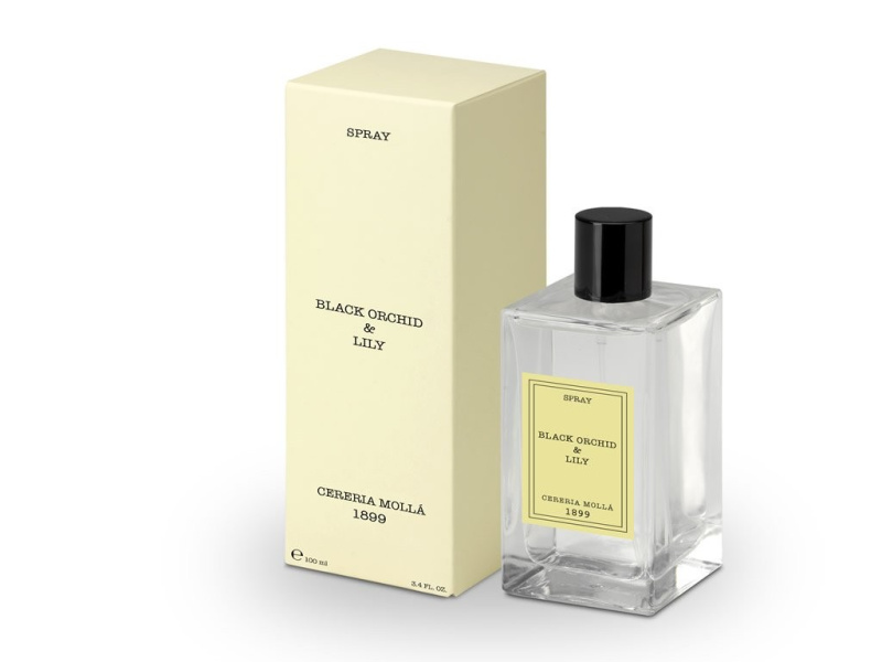 Cereria Mollá Vůně do bytu ve spreji Black Orchid & Lily, 100 ml 1223