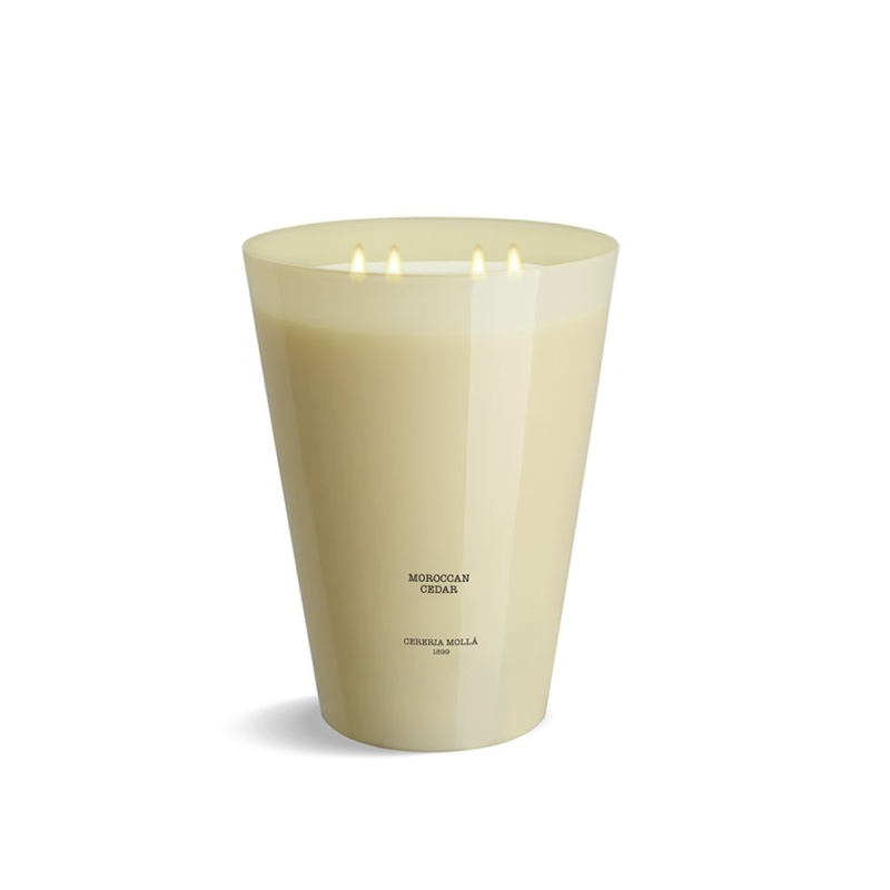 Cereria Mollá Vonná svíčka se 4 knoty  Moroccan Cedar, 3500 g 5013