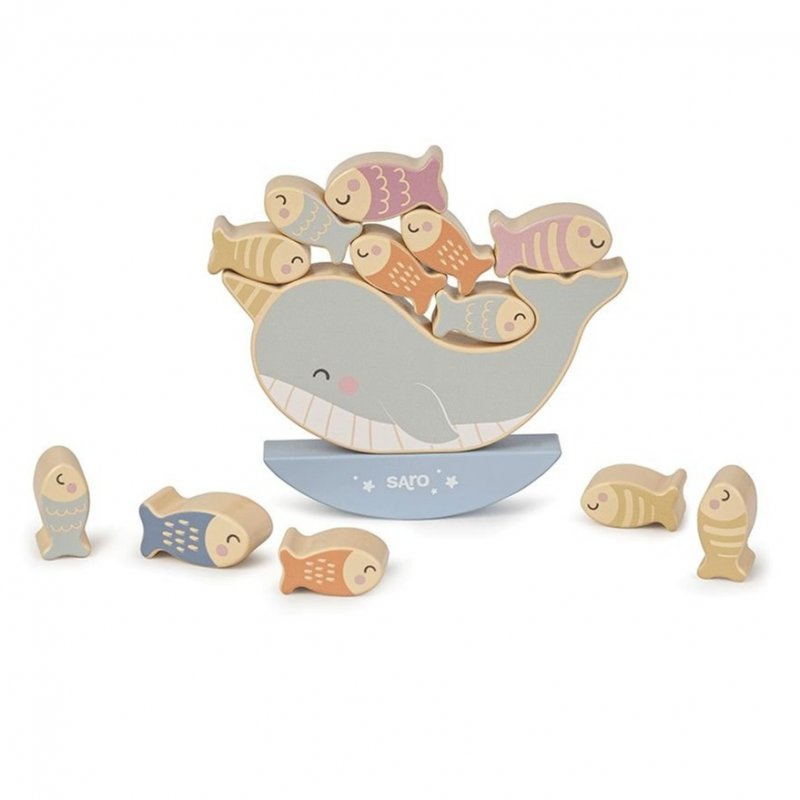 Saro Baby Sea Life Balancing Game aktivity hračka 3 y+ 1 ks